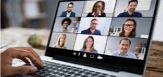 People join the Zoom meeting to discuss the salon topic